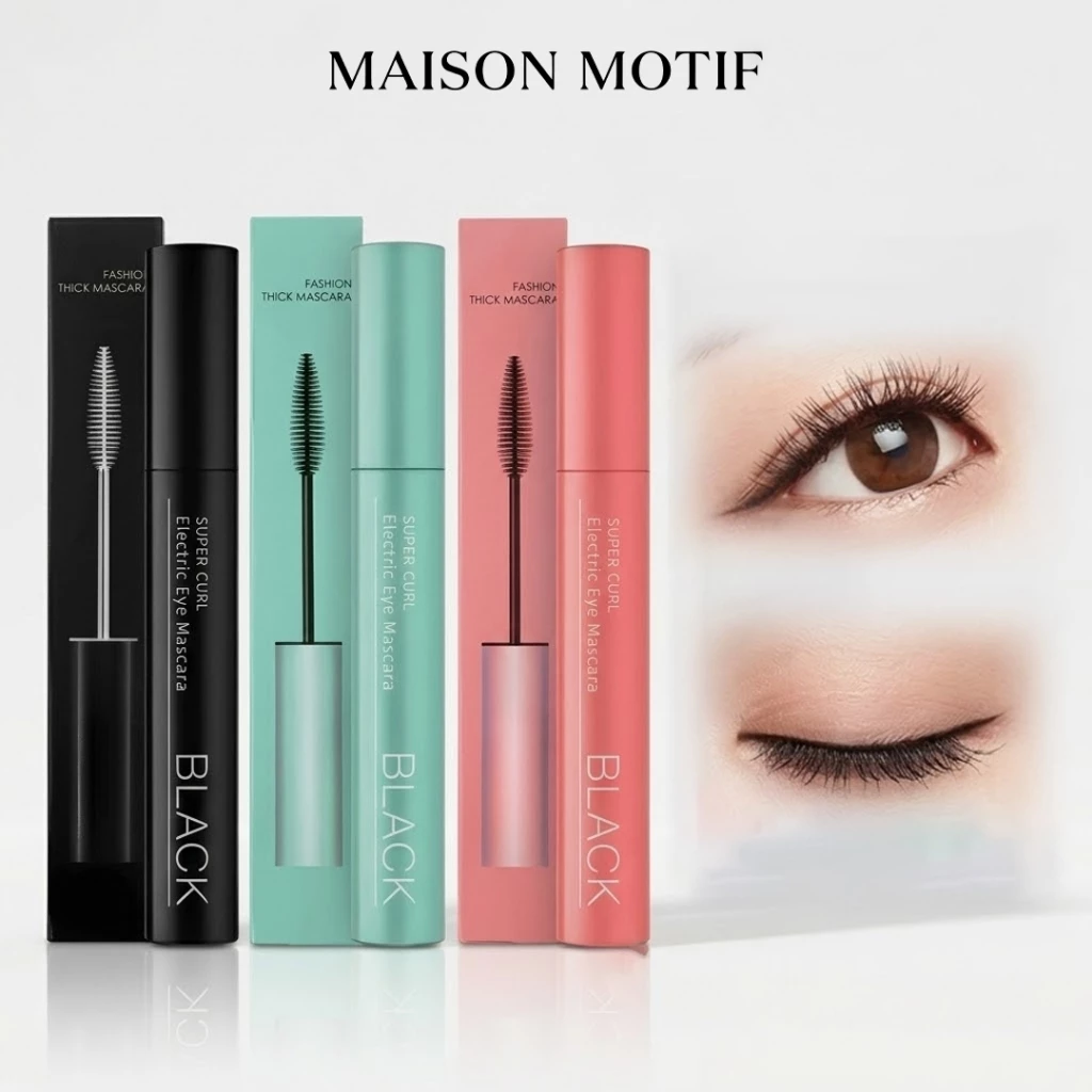Maskara Waterproof Lentik Tebal Memanjangkan Tahan Lama Anti Geser Smudgeproof Murah 017 018 019
