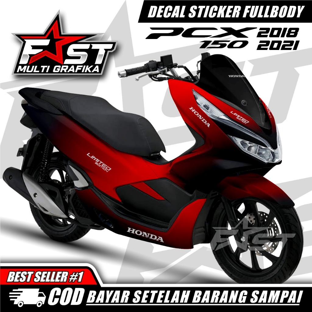 NEWEST PCX 150 Fullbody CHAMELEON Sticker Striping Sticker Honda PCX ...