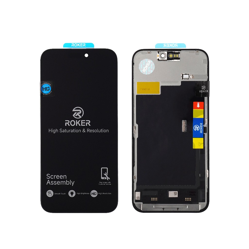 ROKER DIAMOND LCD TOUCHSCREEN IP 15 PRO MAX HD (MOVE IC)