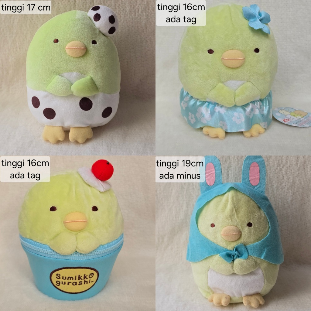 Sumikko Gurashi Sumiko Boneka Penguin Neko - Gambar 2