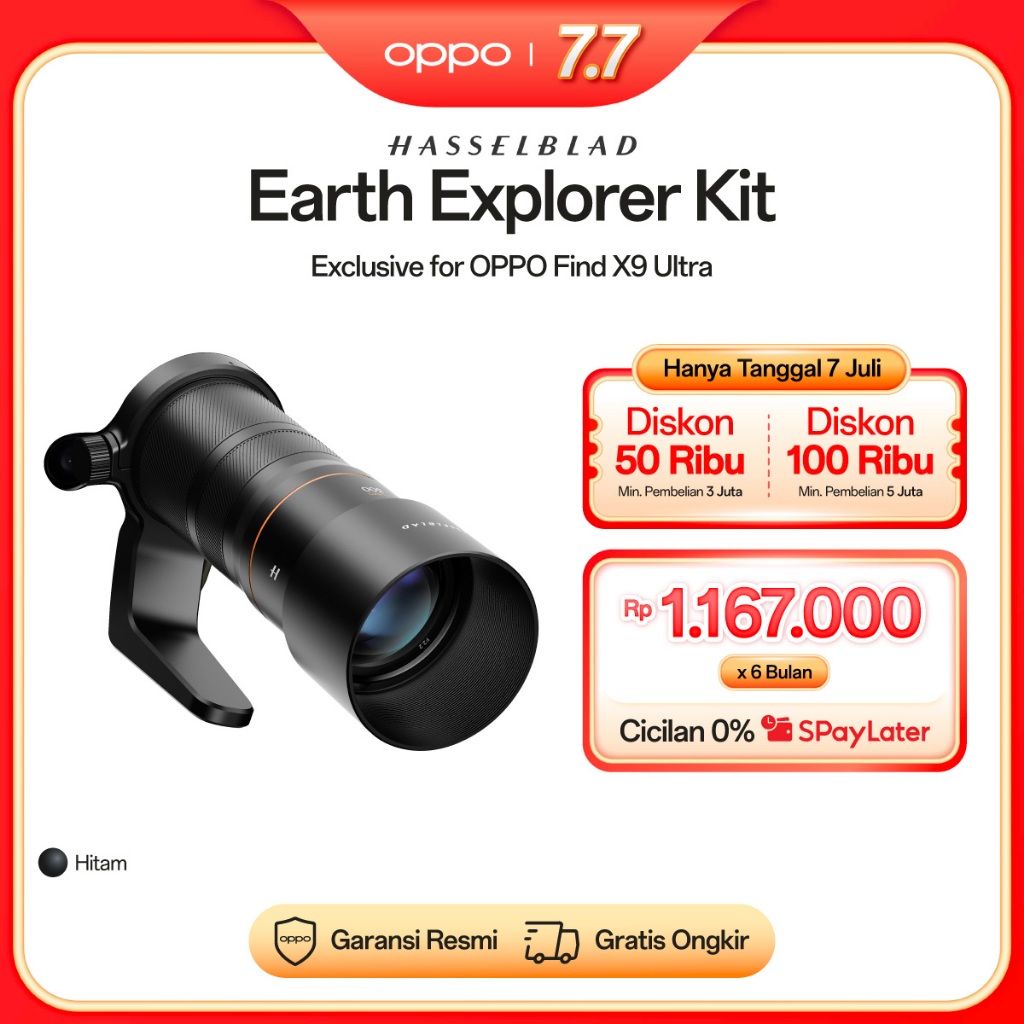 OPPO Find X9 Ultra Hasselblad Earth Explorer Kit