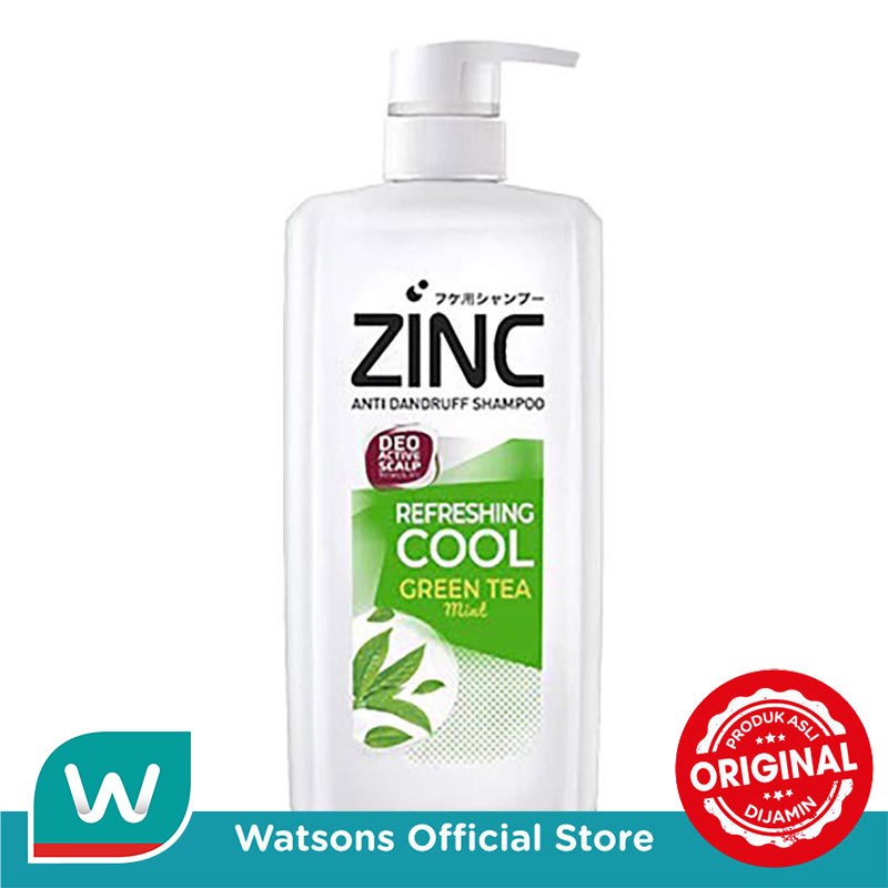 Zinc Shampoo Refreshing Cool Botol 680ml X 2 - Gambar 3