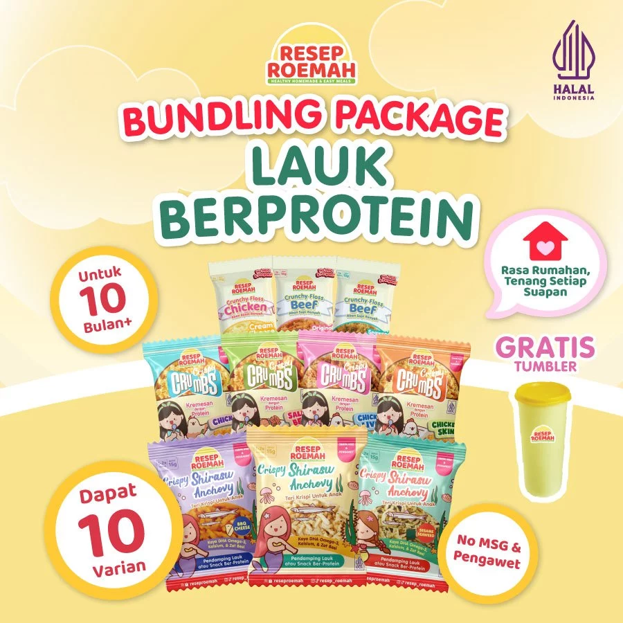 Bundling Lauk MPASI Tinggi Protein Best Seller