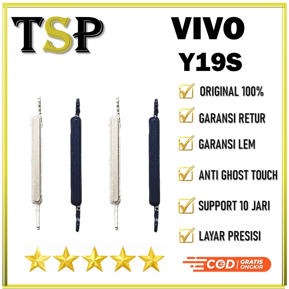 TOMBOL LUAR VOLUME VIVO Y19S ORIGINAL 100% COMPLETE