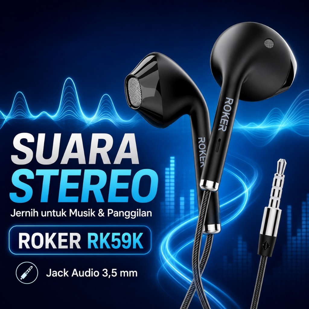 Handsfree/Earphone Roker Savage - Gambar 4