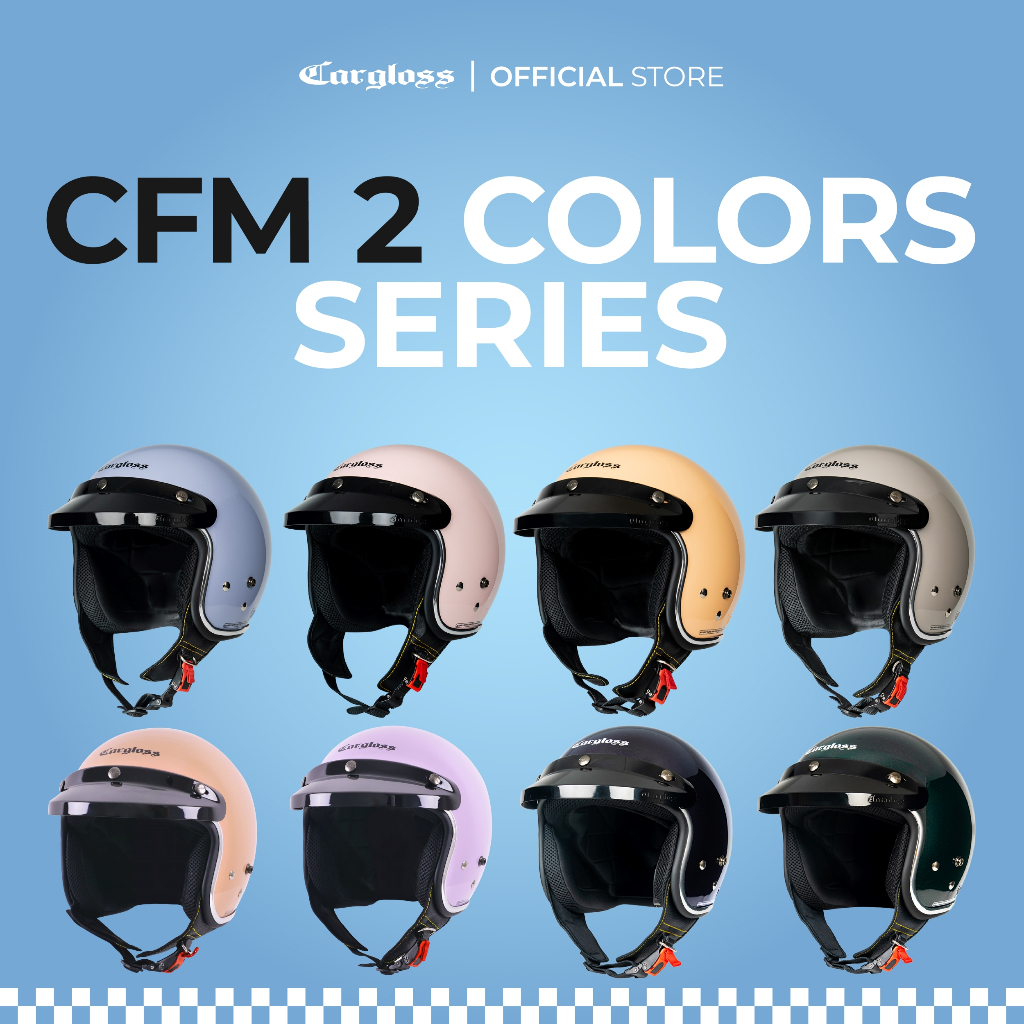 Cargloss CFM 2 Retro Helm Half Face