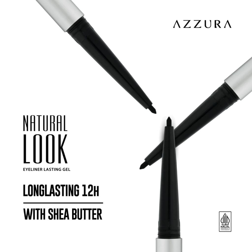 AZZURA Eyeliner Lasting Gel Eye Series - Gambar 3