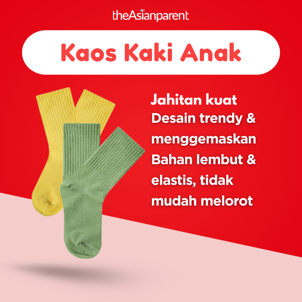 [NOT FOR SALE] Kaos Kaki Anak Desain Trendy dan Lucu - Elastis & Lembut