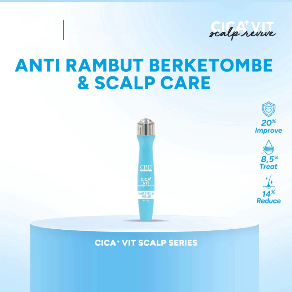 CBD Hair Serum Roller All Series Prawatan Untuk Rambut Anti Rontok / Distributor Cream Ori - Gambar 3