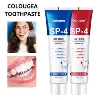 GROSIR 12 Pcs Colugea SP4 Whitening Toothpaste Pasta Gigi 100ml Probiotik Pembersih Plak 77024 - Gambar 2