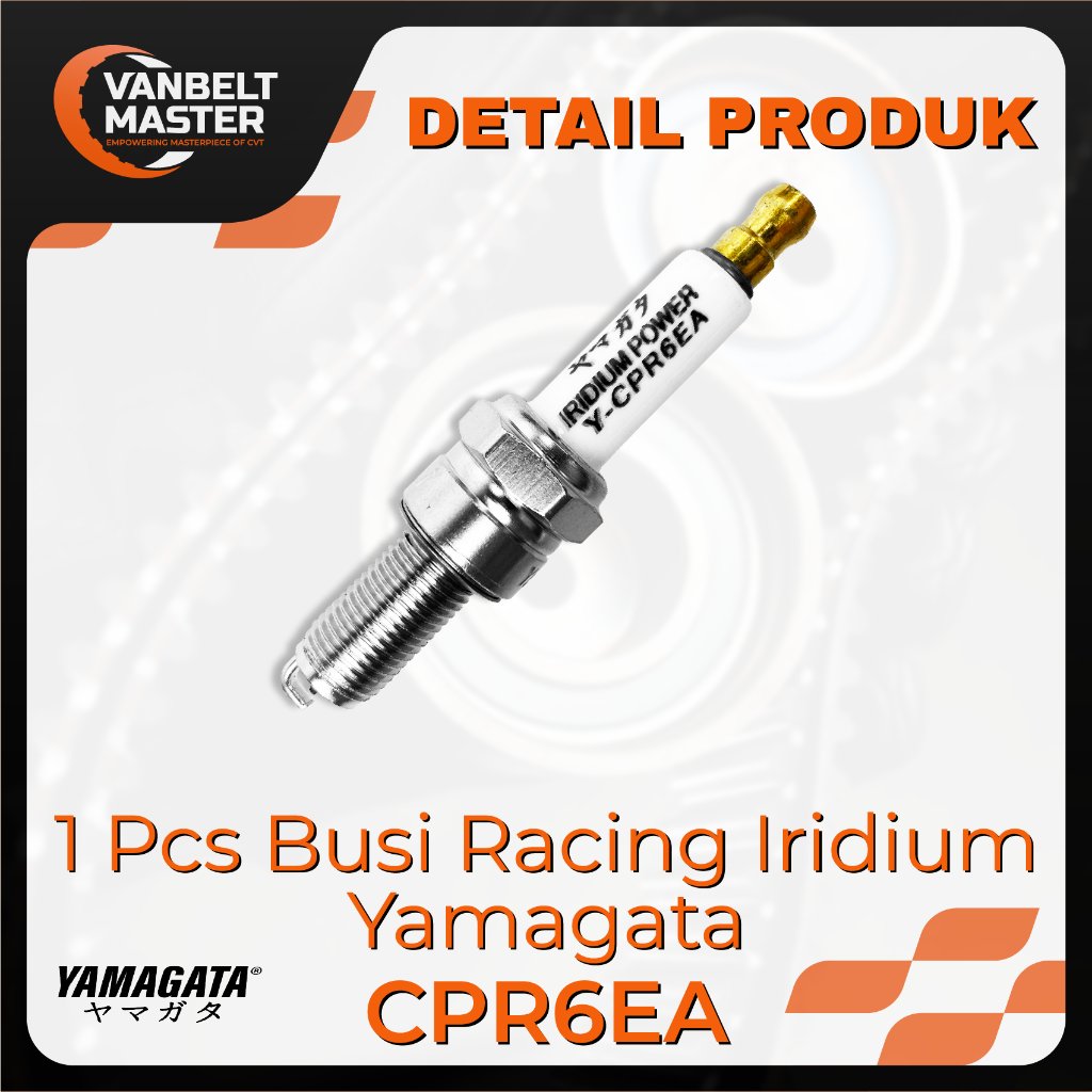 Yamagata Busi Spark Racing Honda Beat Vario Scoopy PCX Genio Deluxe Verza CB CBR ADV Karbu Fi ESP 110/125/150 CPR9EA - Gambar 3