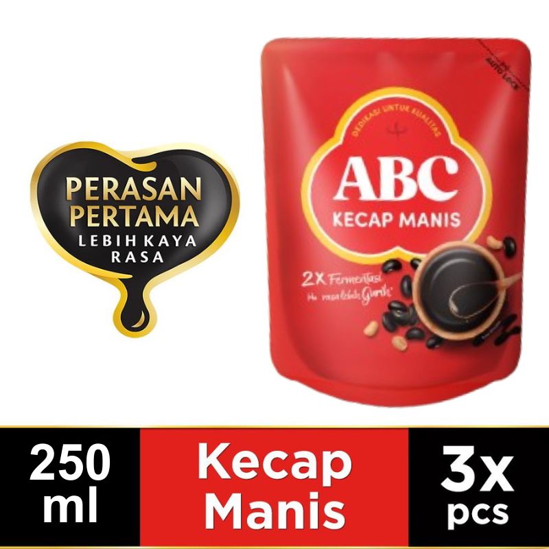 ABC Kecap Manis 250 gr - Multi Pack 3 pcs