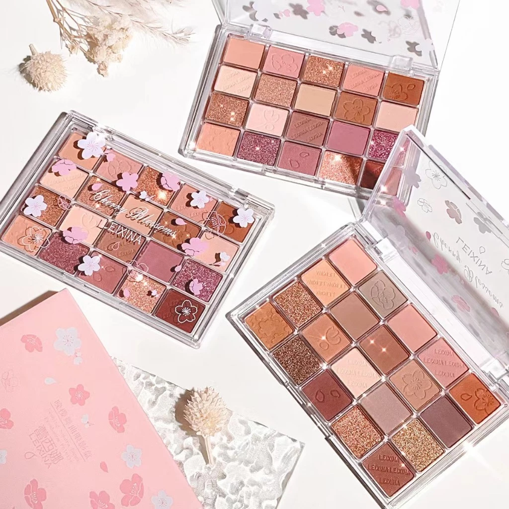 Eyeshadow Palette 20 Warna Earth Tone Matte Tahan Lama Multifungsi Pemula Kosmetik Mata Murah 213 - Gambar 4