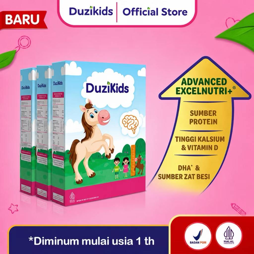DUZI KIDS Susu Kuda untuk Anak / Penambah Berat Badan dan Nafsu Makan 200gr