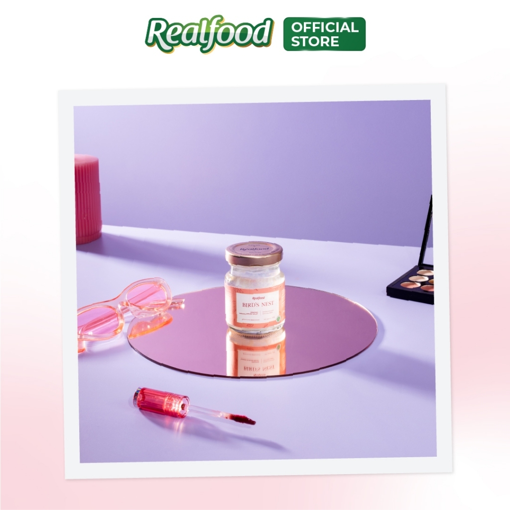 [SPECIAL 9.9 MEGA DEALS] Realfood Forever Young / Minuman Sarang Burung Walet / Beauty Drink / Collagen Drink / Glowing Skin / Elastisitas Kulit / Anti Aging / Minuman Kecantikan / Daily Beauty Wellness / Bird Nest Drink - Gambar 4