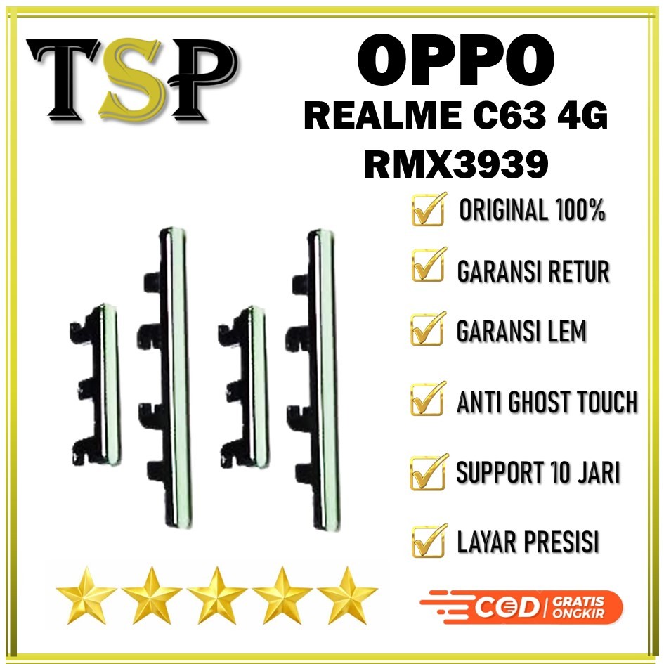 TOMBOL LUAR VOLUME REALME C63 4G/RMX3939 ORIGINAL 100% COMPLETE