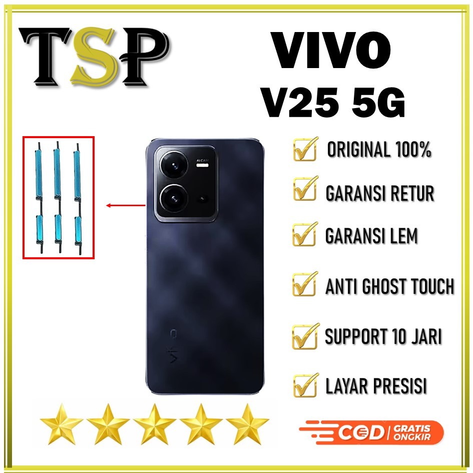 TOMBOL LUAR ON / OFF + VOLUME VIVO V25 5G ORIGINAL 100% COMPLETE