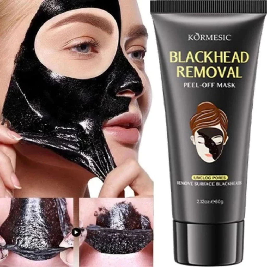 Kormesic Blackhead Removal Peel Off Mask 60Gr / Distributor Cream Ori - Gambar 4