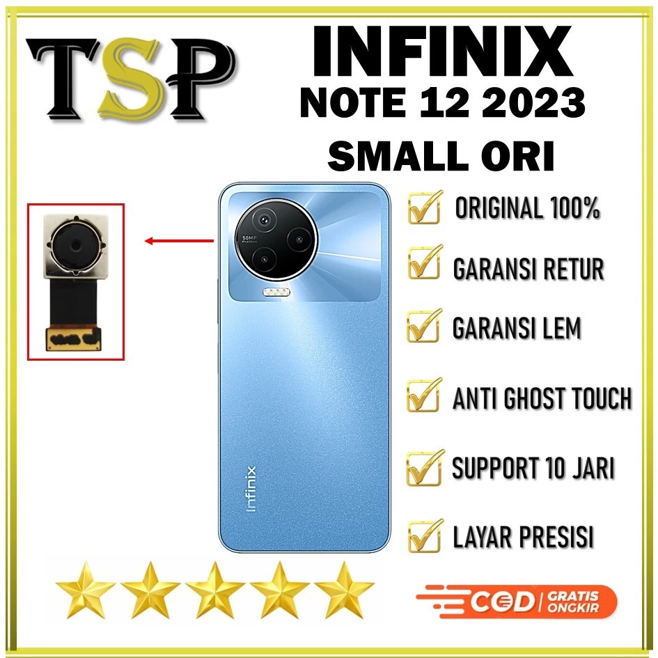 CAMERA DEPAN / FRONT KAMERA INFINIX NOTE 12 2023 SMALL ORIGINAL 100%