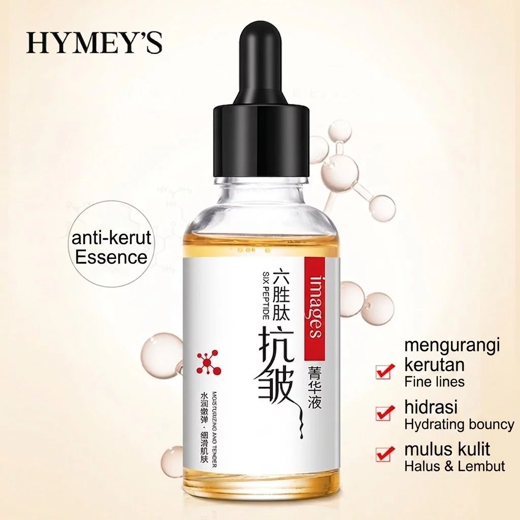 GROSIR 12 Pcs Images Serum Wajah Six Peptide Watery Tender 30ml Anti Aging Whitening Glowing Flek Hitam 77022 - Gambar 3