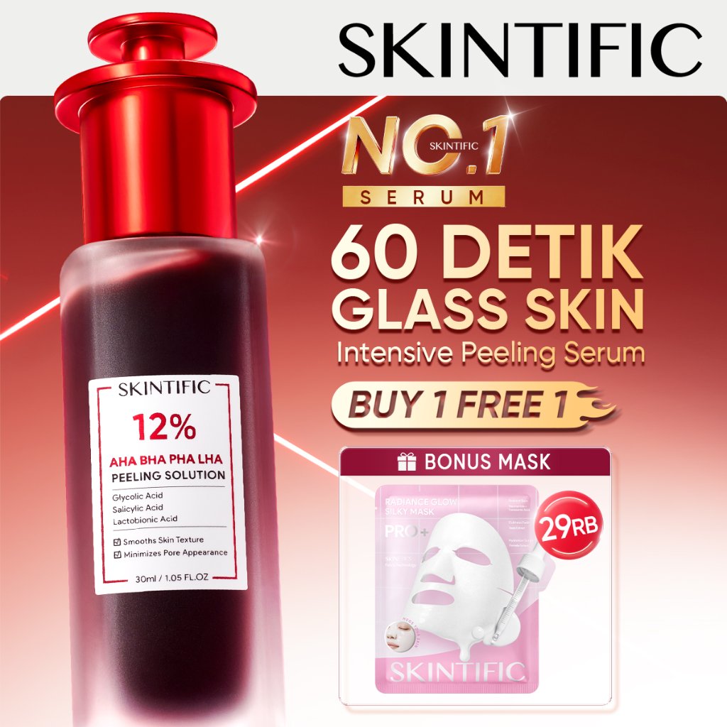 Skintific 12% Acid Peeling Glowing Serum Essence