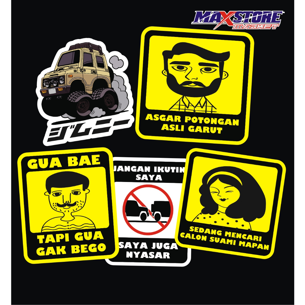 Suitcase sticker / culture suitcase sticker / kalcer sticker / jimny ...