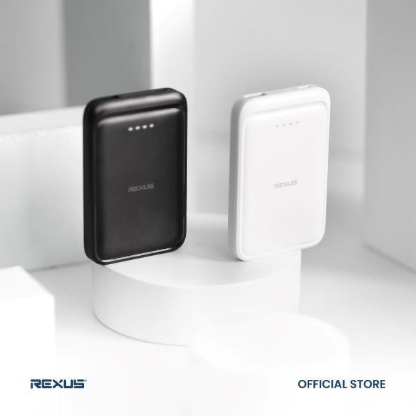 Rexus PBW20 / PBW-20 Power Bank 5000mAh Ultra Slim PowerBank Dual Output 10.5W LED Display - Gambar 4