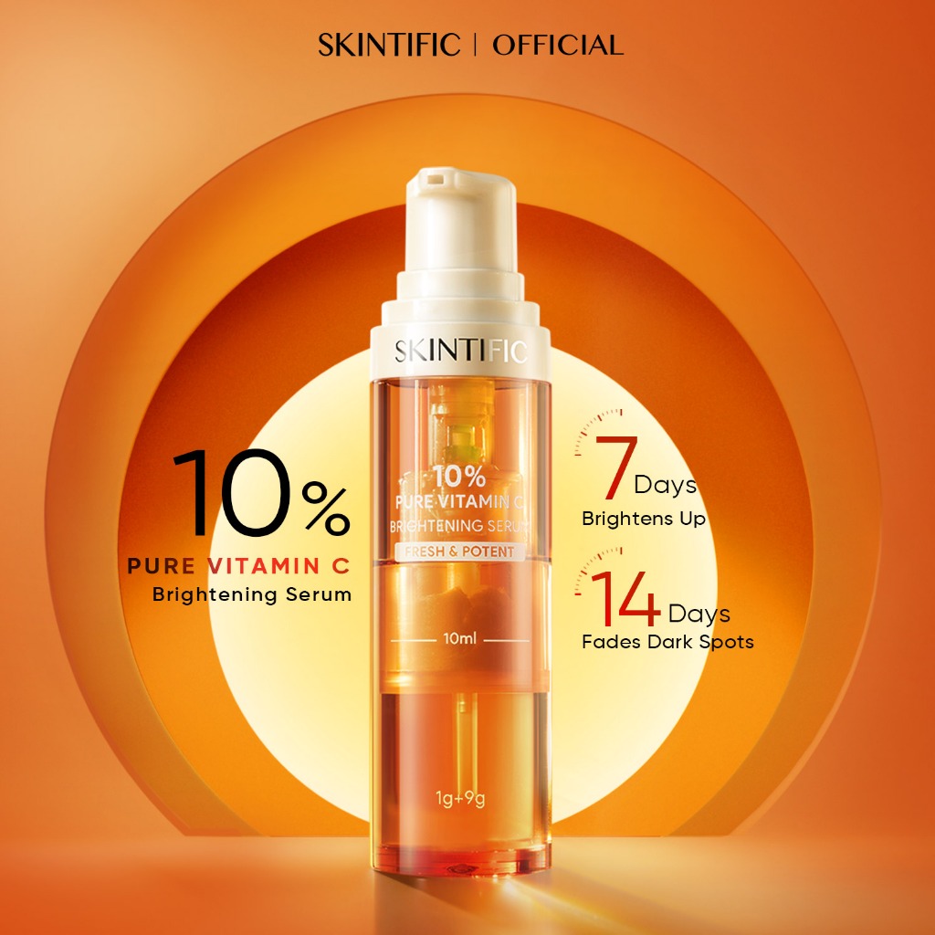 Skintific 7 Hari Vitamin C Brightening Set 2Pcs - Gambar 4