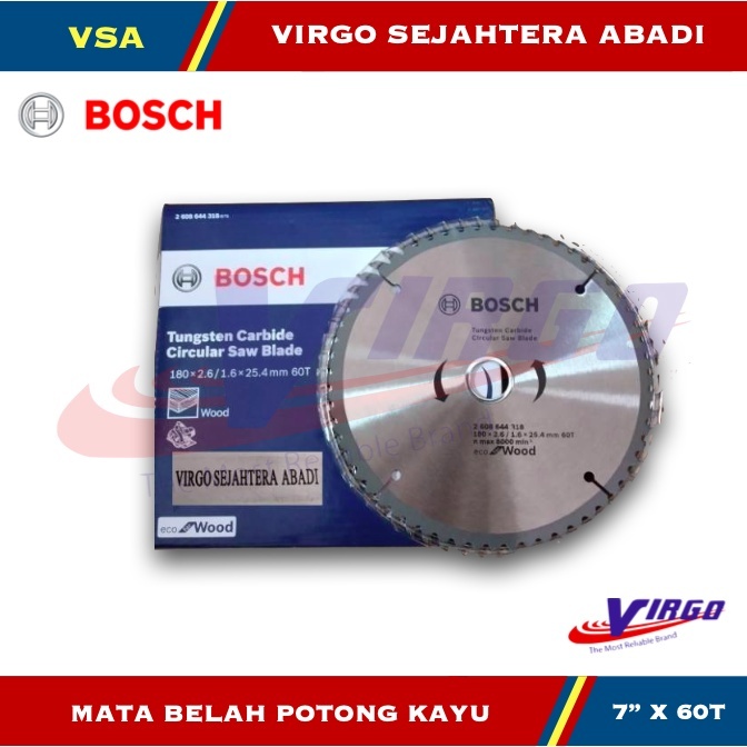 MATA BOSCH 7x60 WOOD CUTTING SPLIT BIT 7
