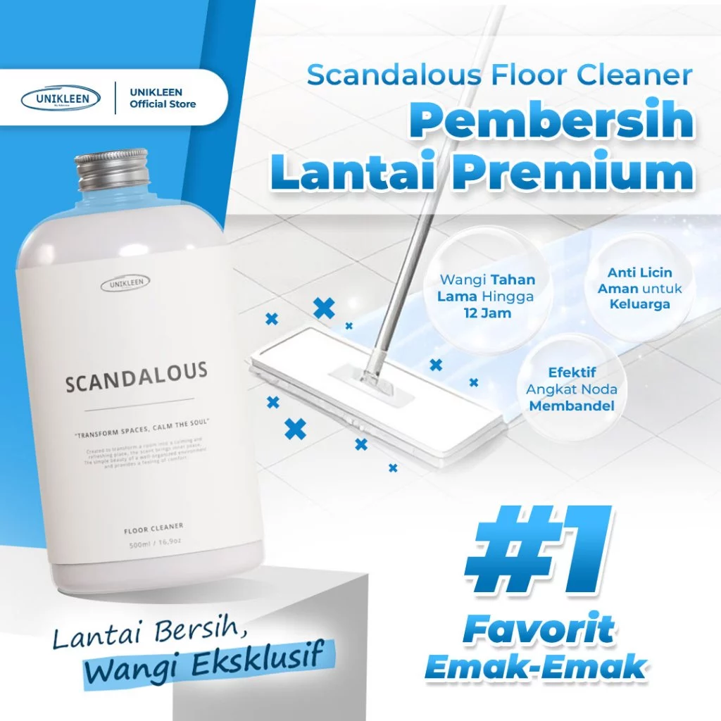 UNIKLEEN Pembersih Jamur & Noda Membandel pada Pakaian - Serbuk Penghilang Noda Aman untuk Semua Jenis Kain - Pembersih Noda Dapur Pembersih Mesin Cuci Pengharum Ruangan Room spray Floor Cleaner Pembersih Lantai Pencerah Pakaian - Gambar 4