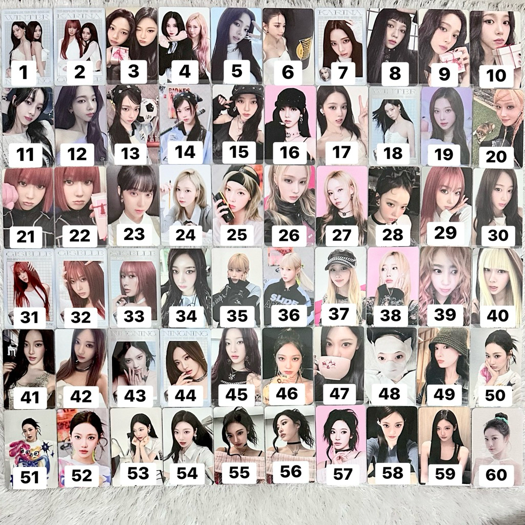 Buy Photocard aespa At Sale Prices Online - December 2025 | Shopee