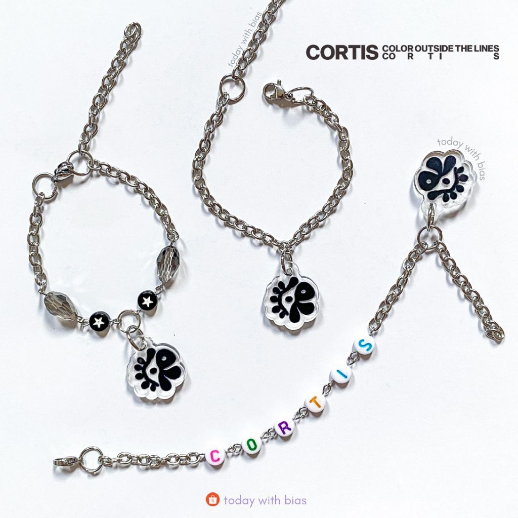 CORTIS Bracelet | Kpop fanmerch bead chain bracelet stainless