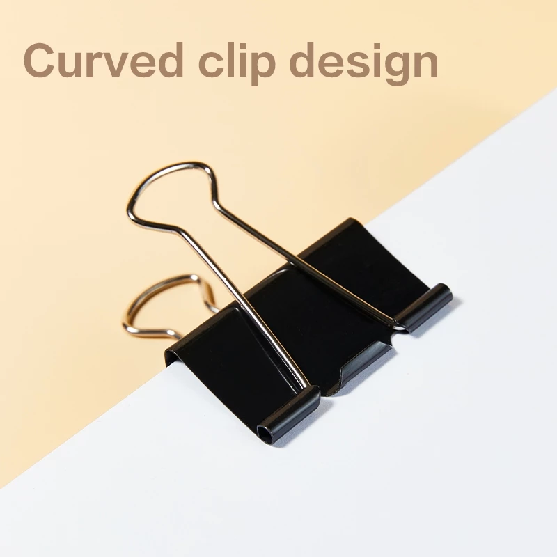 Deli I-Select Binder Clip 15/19/25/32/4151mm Bebas Karat  EZ5X - Gambar 3