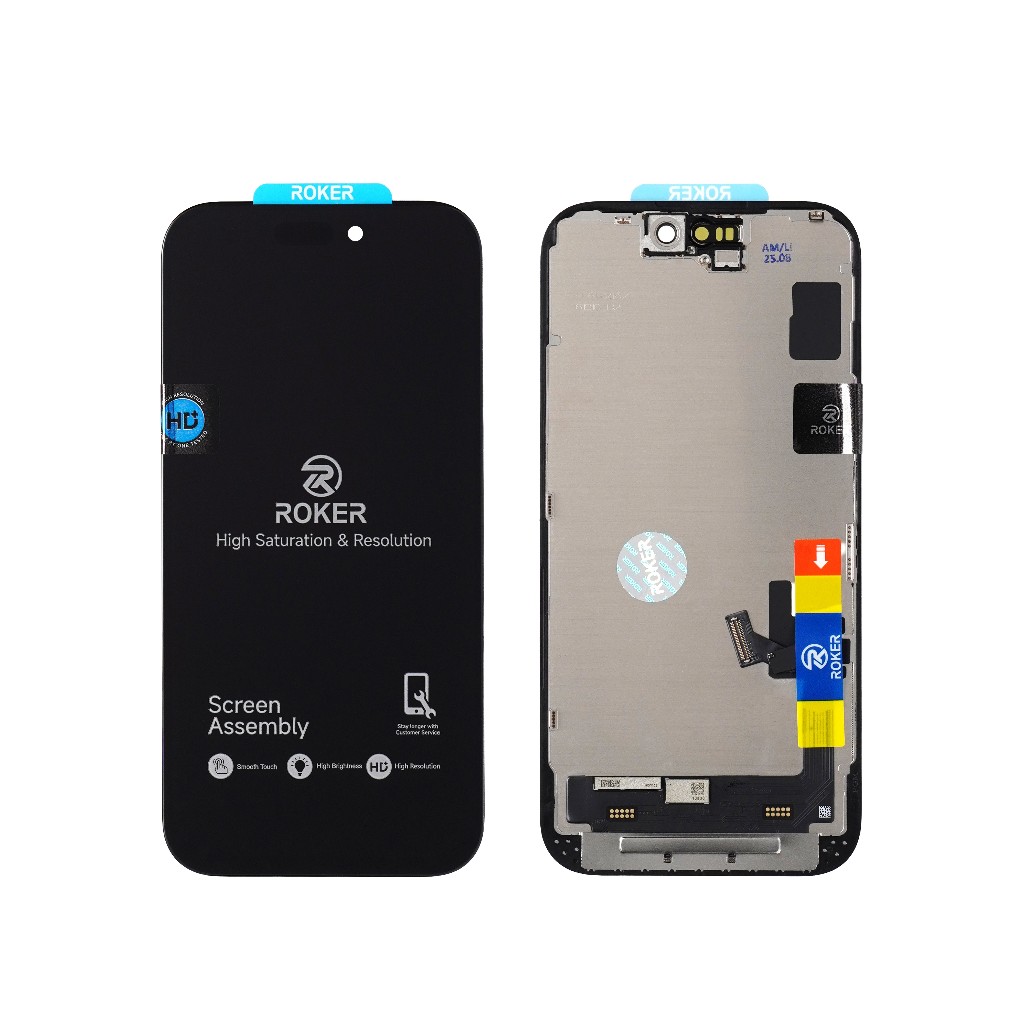 ROKER DIAMOND LCD TOUCHSCREEN IP 15 HD (MOVE IC)