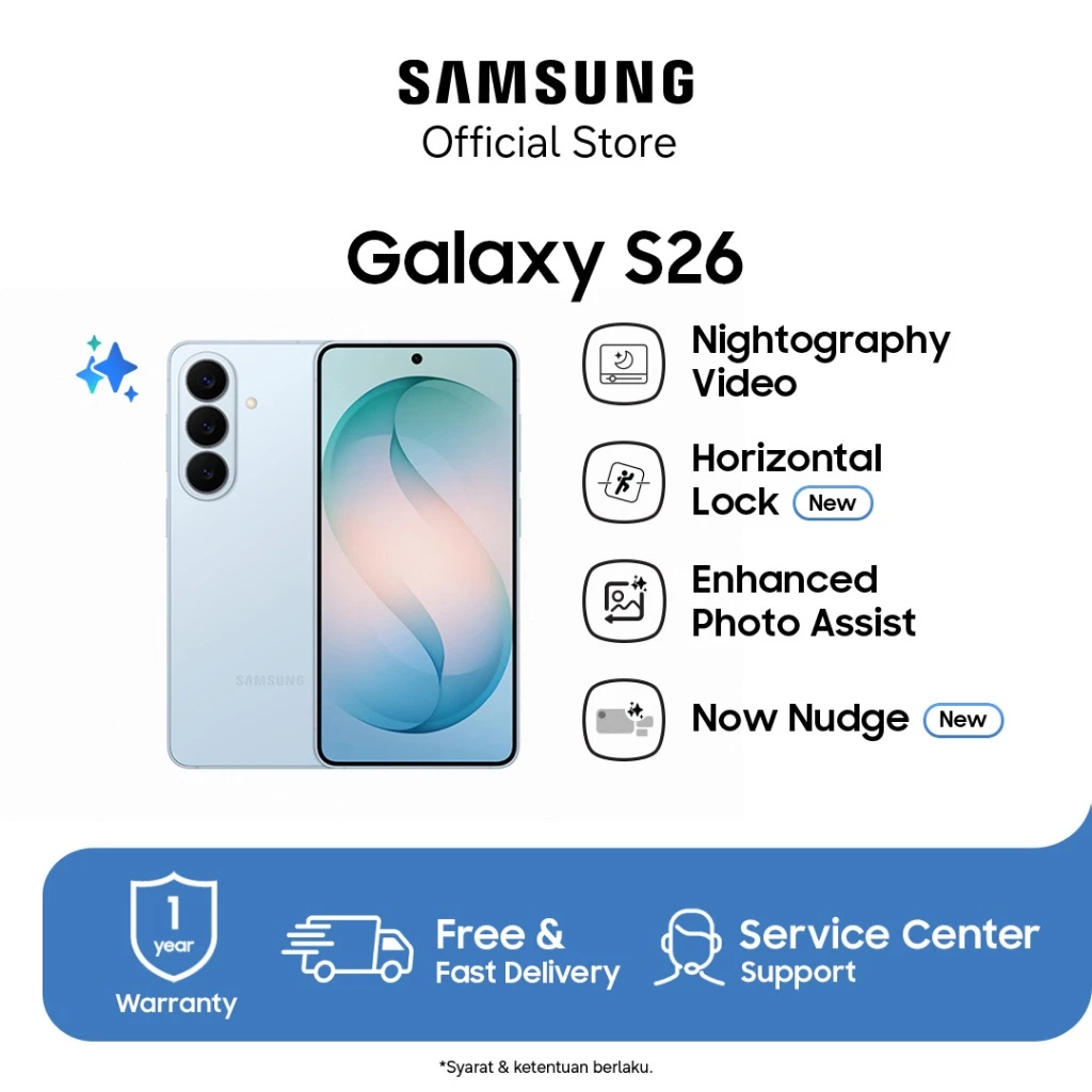 Samsung Galaxy S26 12/512GB - Sky Blue