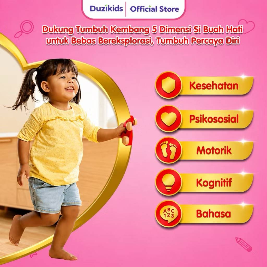 DUZI KIDS Susu Kuda untuk Anak / Penambah Berat Badan dan Nafsu Makan 200gr - Gambar 4