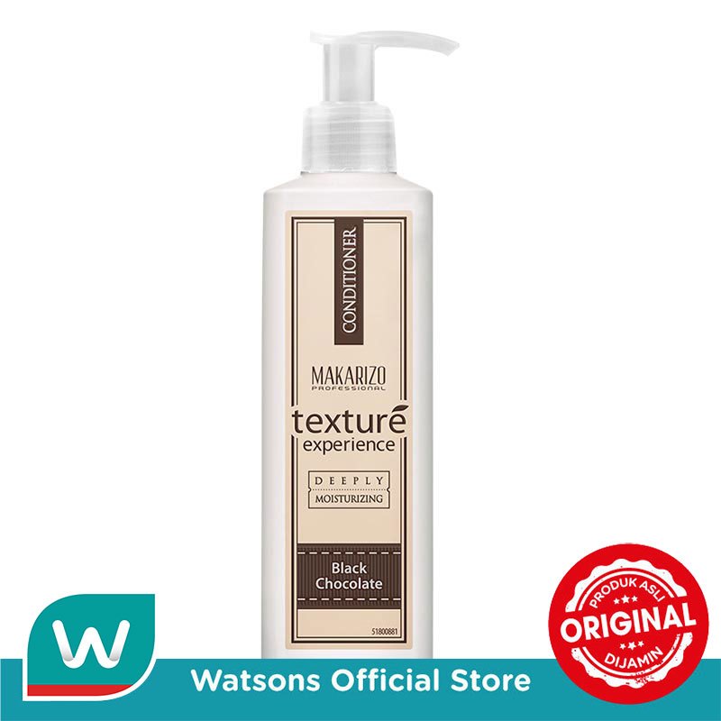 Makarizo Professional Texture Experience Conditioner Black Chocolate 250ml