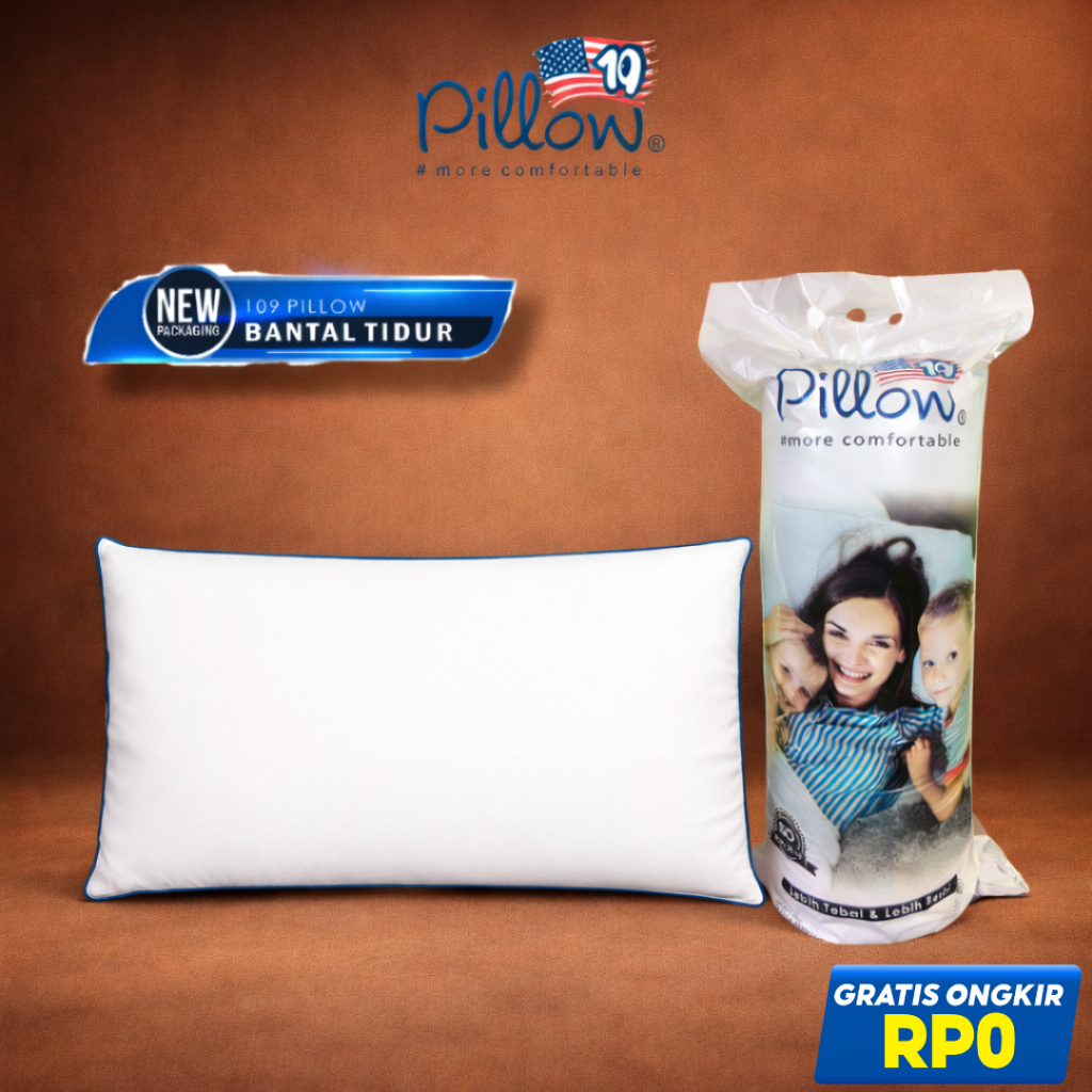 109 Pillow Bantal Tidur Hotel Silikon Empuk