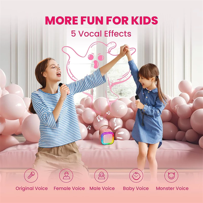 Speaker Bluetooth K12 Karaoke Mini Portable Suara Jernih Bisa Karaoke Daya Tahan Baterai Lama - Gambar 3