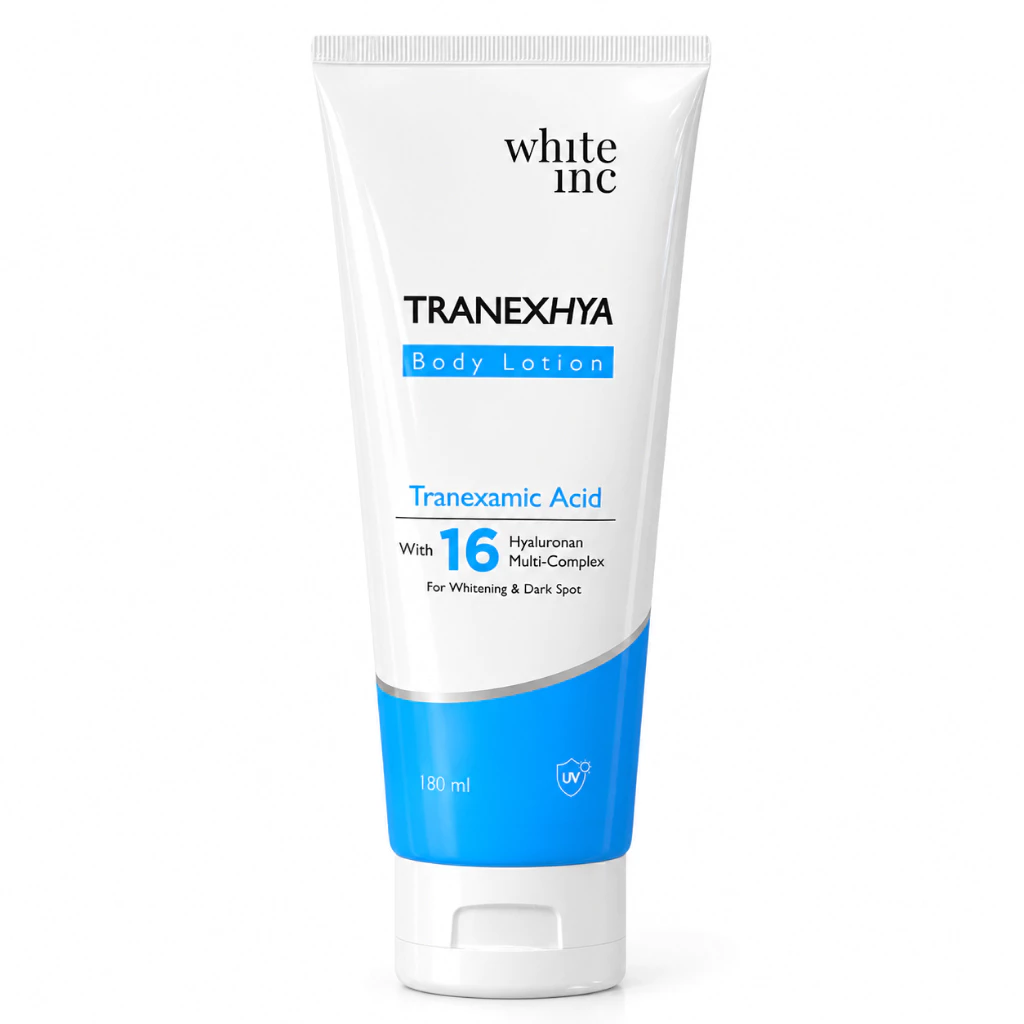 White Inc TranexHya Body Lotion 180ML Tube / Distributor Cream Ori - Gambar 3