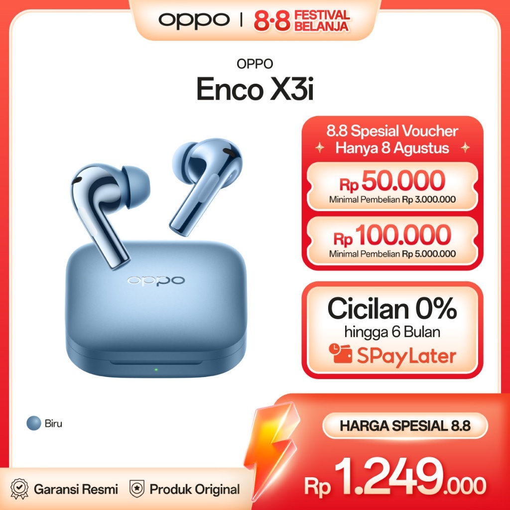 [NEW] OPPO Enco X3i True Wireless Noise Cancelling Earbuds