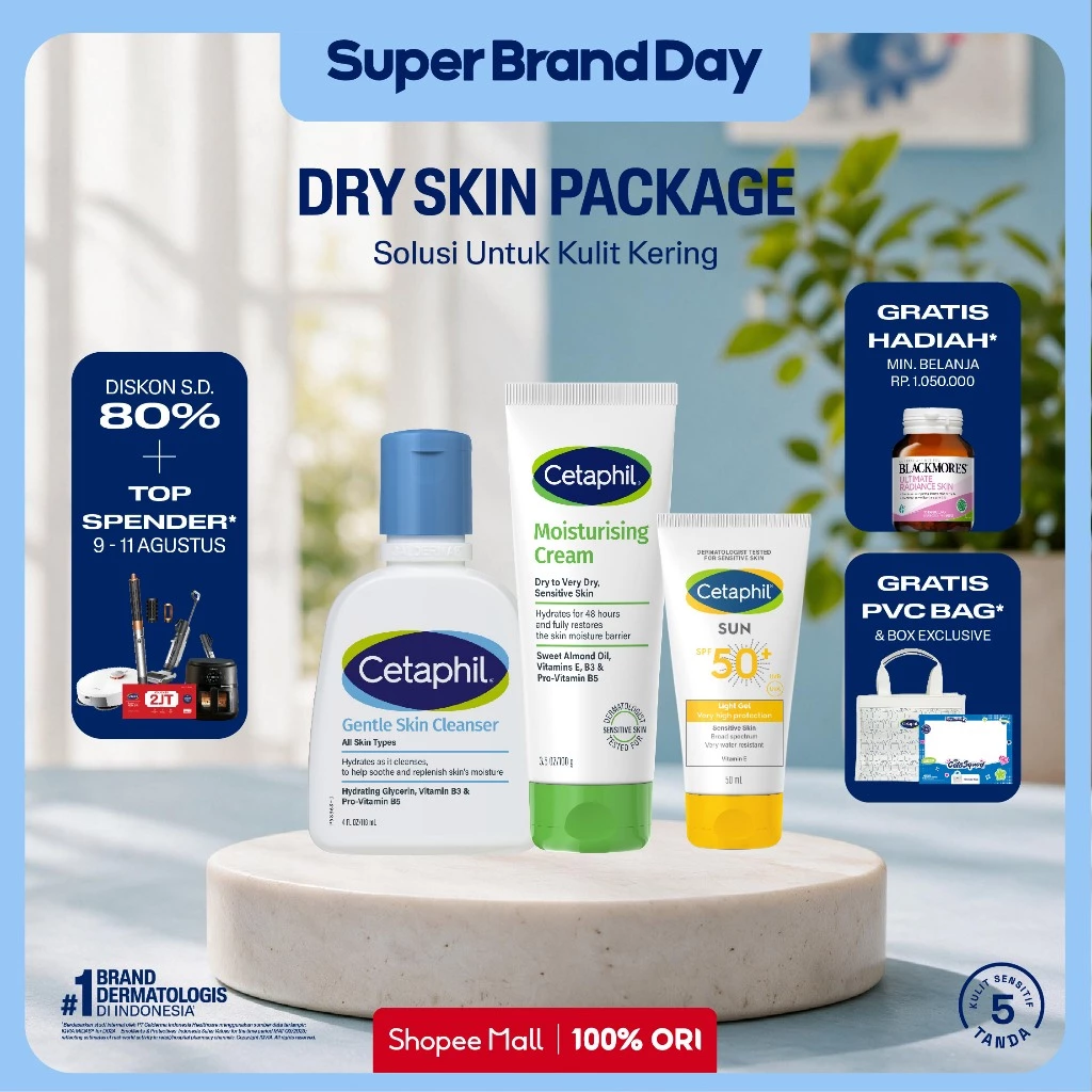 [CETASQUAD] Cetaphil for Dry Skin Package