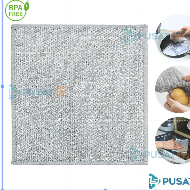 PUSAT17 PAKET USAHA KAIN LAP KAWAT 20X20 CM