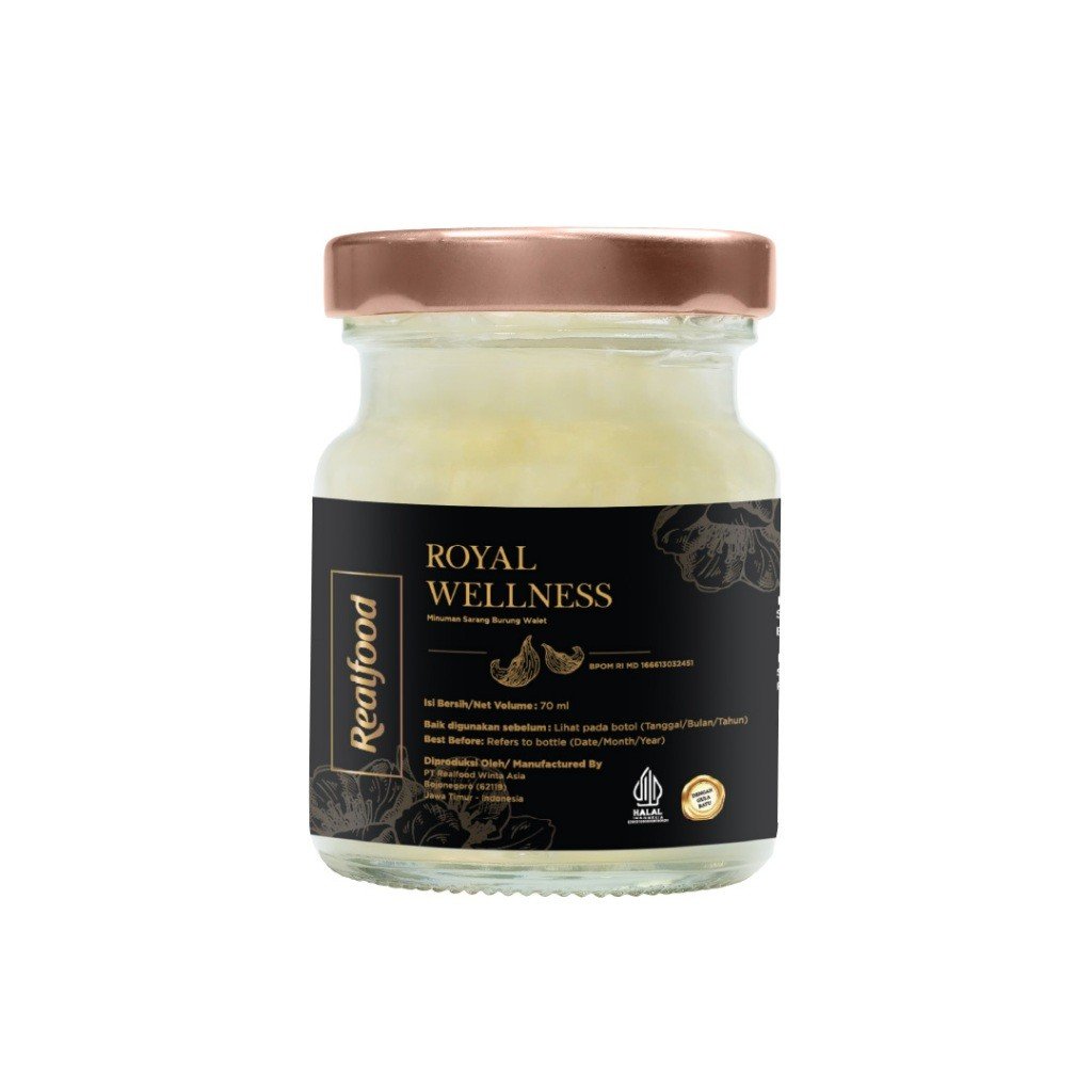 Realfood Double Value Pack Royal Wellness Minuman Sarang Burung Walet, 24 Jar - Gambar 2