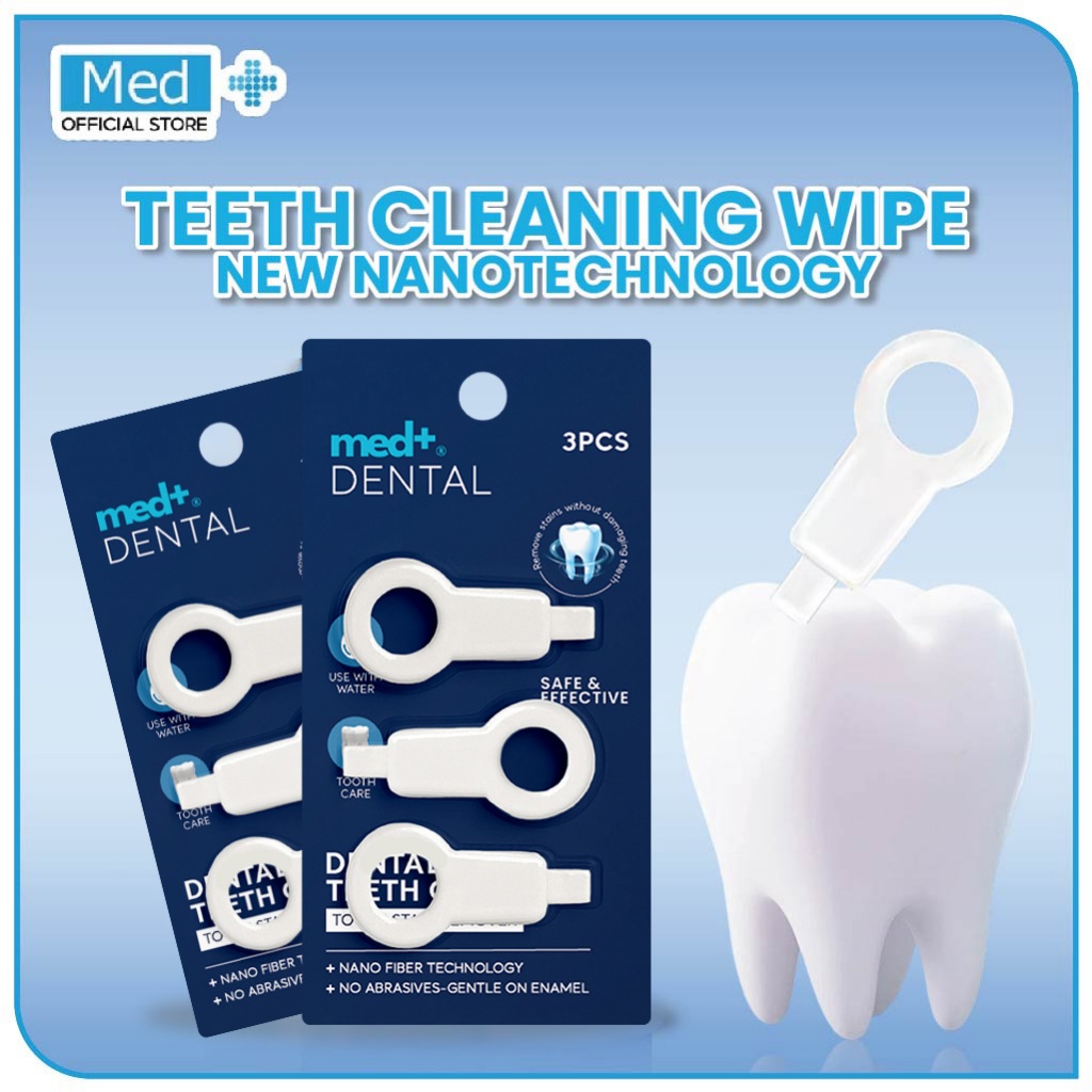 Med+ Alat Pembersih Gigi / Tooth Stain Cleaning 3pcs