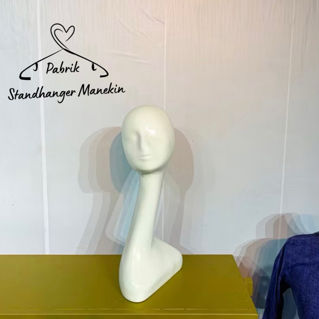 Mannequin head | Long Neck Mannequin | Hijab Stork Head Mannequin ...