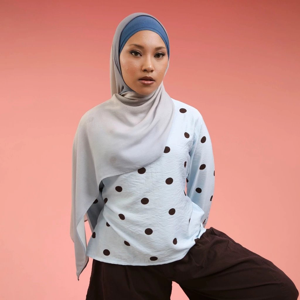 Lozy Hijab - Gradient Viscose Shawl (Pashmina Gradasi Bahan Viscose) - Gambar 4