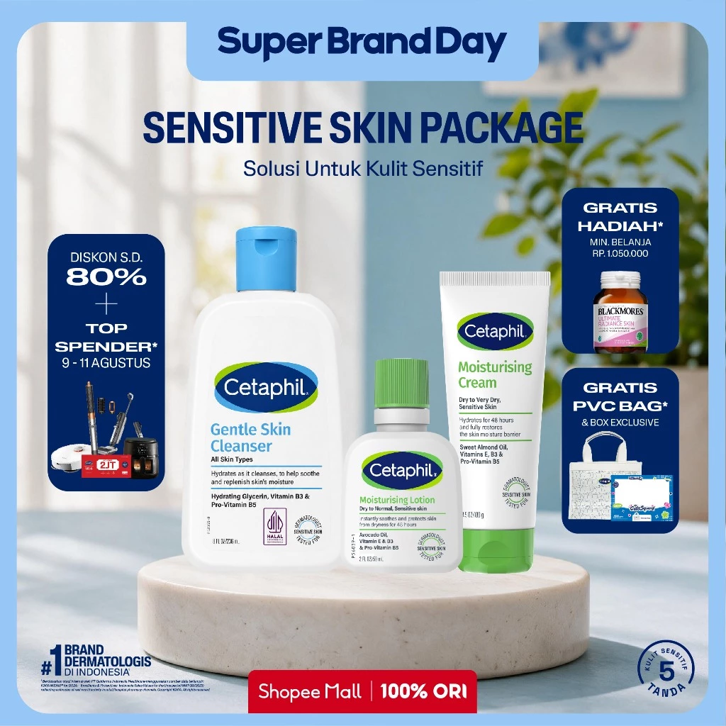 [CETASQUAD] Cetaphil Sensitive Skin Package