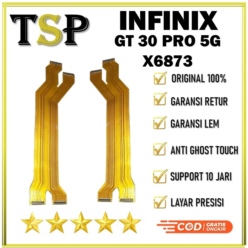 FLEXIBEL / FLEXIBLE / FLEKSIBEL BOARD INFINIX GT 30 PRO 5G / X6873 ORI ORIGINAL 100%