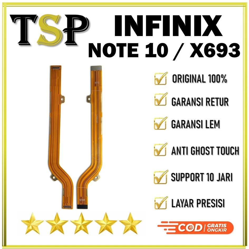 FLEXIBEL / FLEXIBLE / FLEKSIBEL BOARD INFINIX NOTE 10 / X693 ORI ORIGINAL 100%